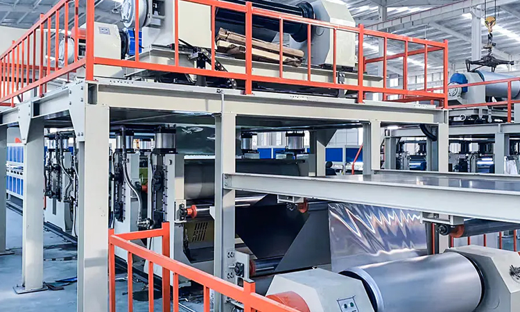 Linie de producție de panouri compozite multifuncționale